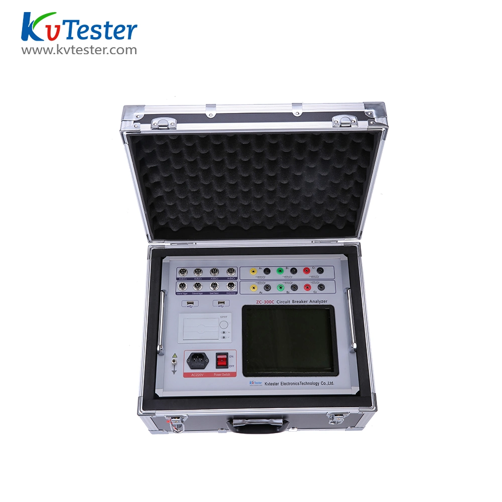 Kvtester Zc-300c High Performance Mechanic High Voltage Switch AC Circuit Breaker Characteristic Test Machine
