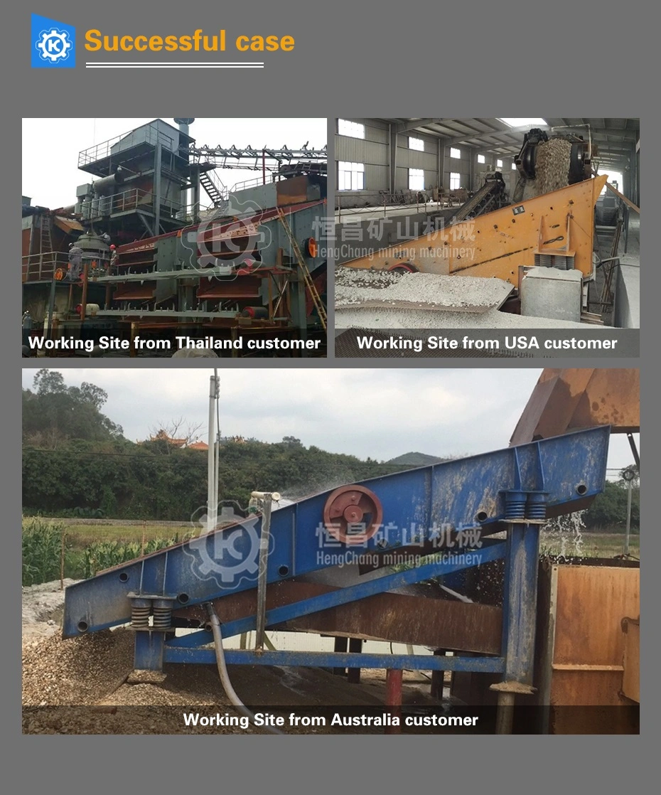 2019 Hot Sale Linear Vibrating Screen for Sand Stone Separator Machine Vibrating Screen Price