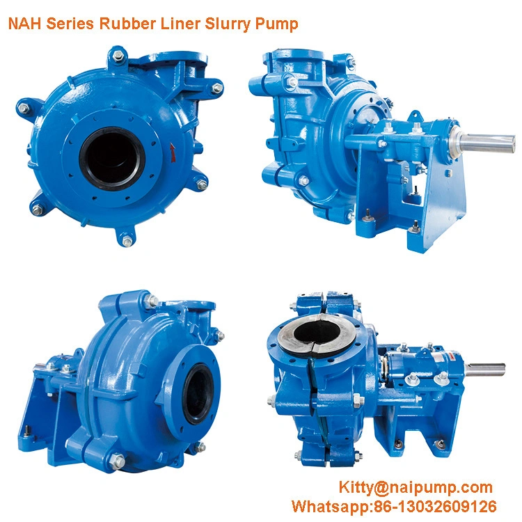 Rubber Liner Hydrocyclone Feed Heavy Duty Slurry Pump