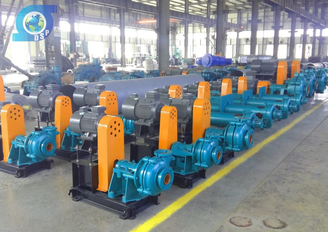 Horizontal Centrifugal Mining Minerals Processing Interchangeable Parts Slurry Pump A05 R55