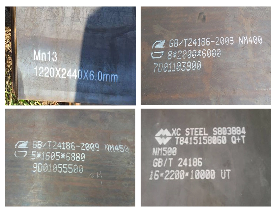 Ar500 Ar400 Quard500 Wear Resistant Steel Wear Plate