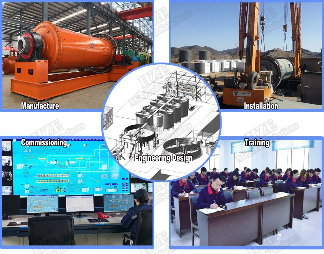 Milling Circuit Facilities Rod Mill of Mineral Processing Plant