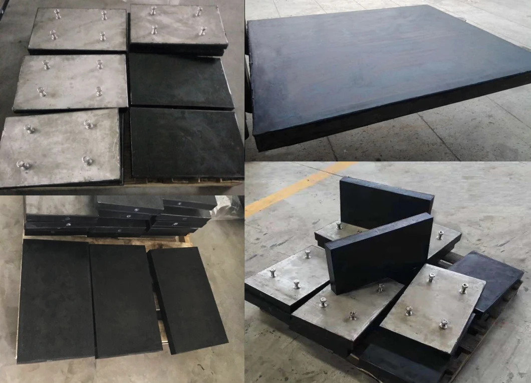 Equipment Wear Liner Conveyor Composite Rubber Ceramic Liner Rubber Lining with Ceramic
