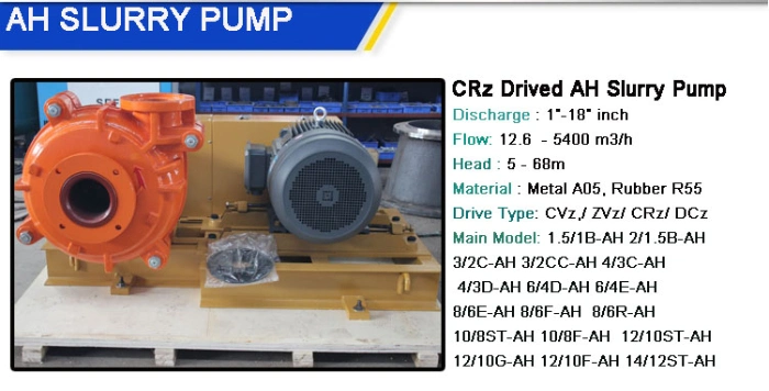 Mineral Processing Equipment Small Slurry Pump Price for Sale