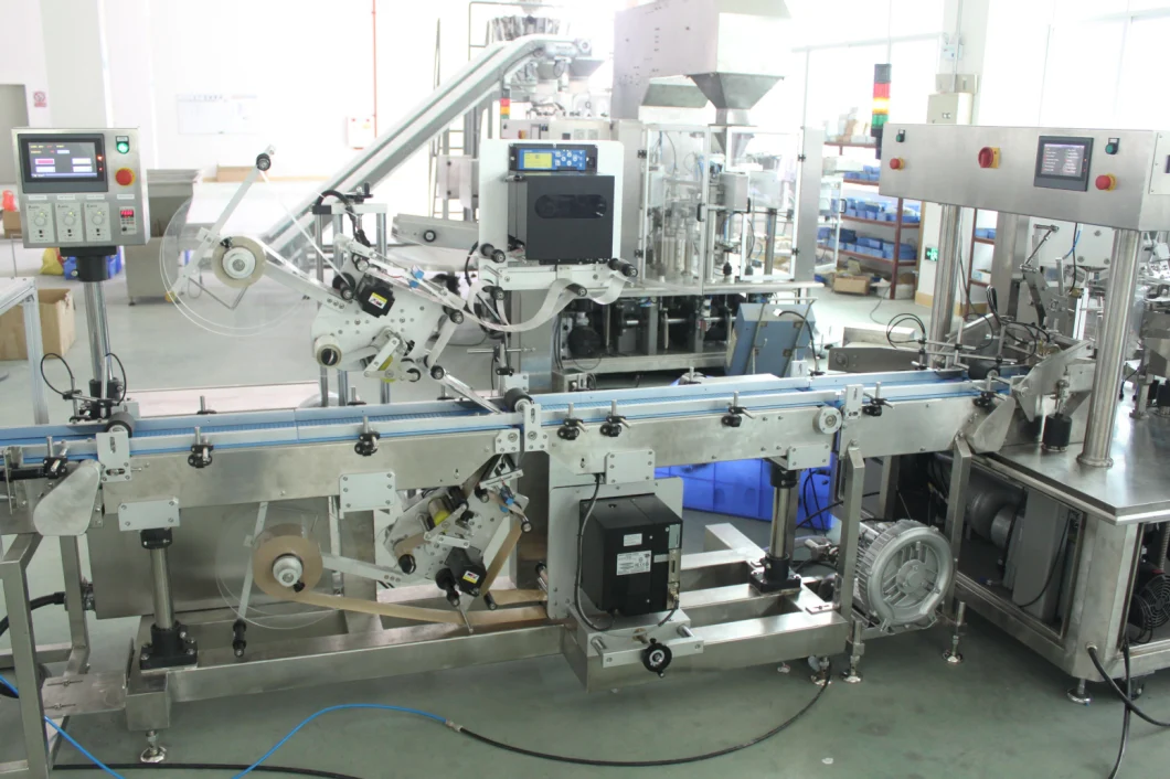 Fully Automatic Pouch Food/Coffee Packaging/Package/Packaging Machine (AP-8BT)
