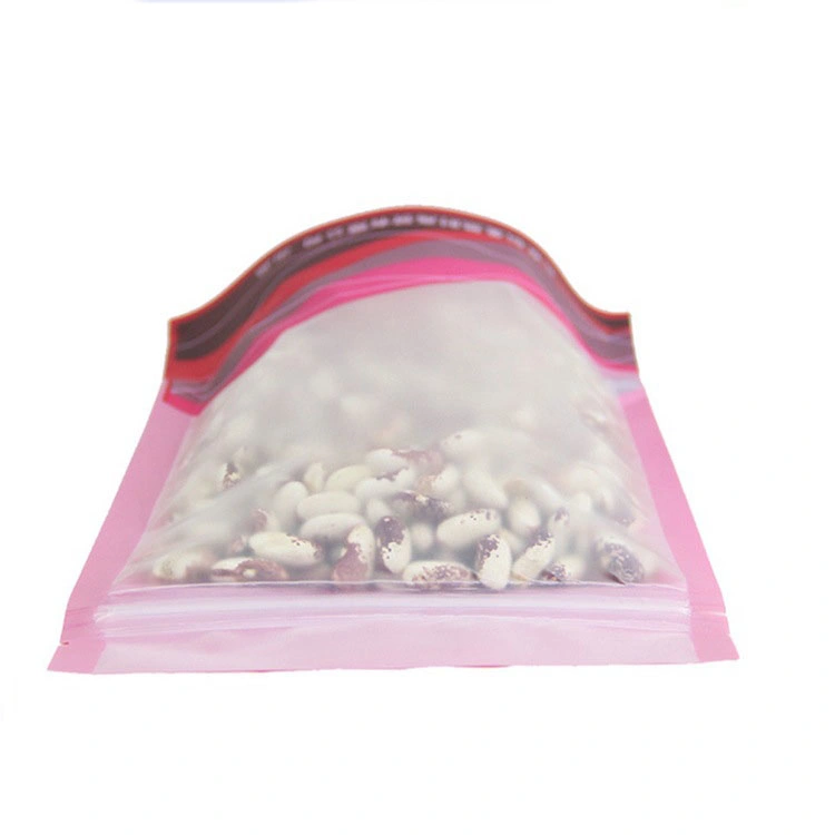 Food Grade Stand up Plastic Dried Food Packaging Aluminum Bag with Zip Top