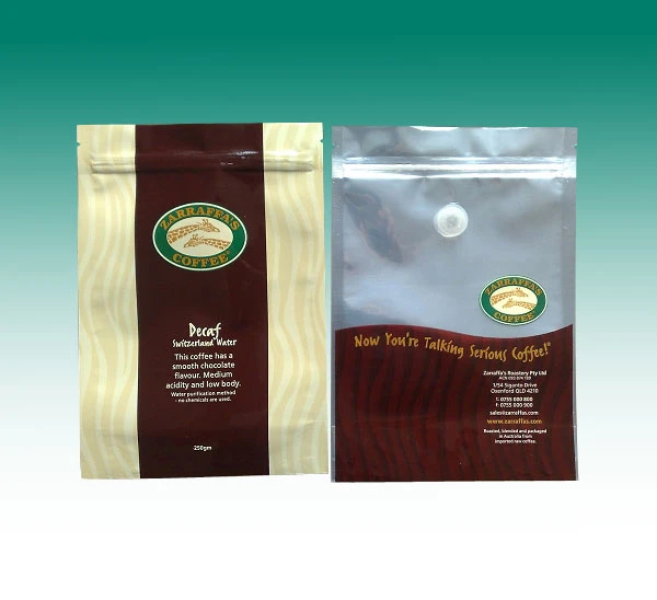 500g 1kg 2.5kg 5kg Wheat Flour Powder Packaging Bag / Small Coffee Bags Free Design Logo