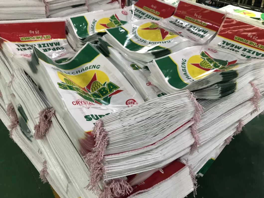 Hot Sale Woven Polypropylene Bags 50kg Maize Bags Rice Bags