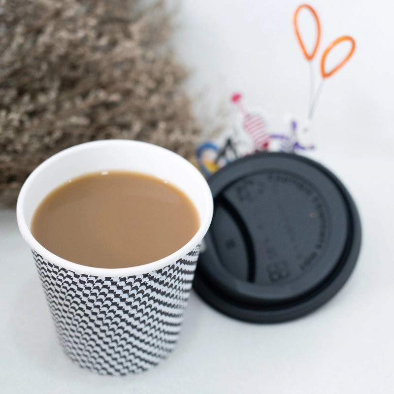 PLA Compostable Lid for Coffee Cup 12/16 Oz