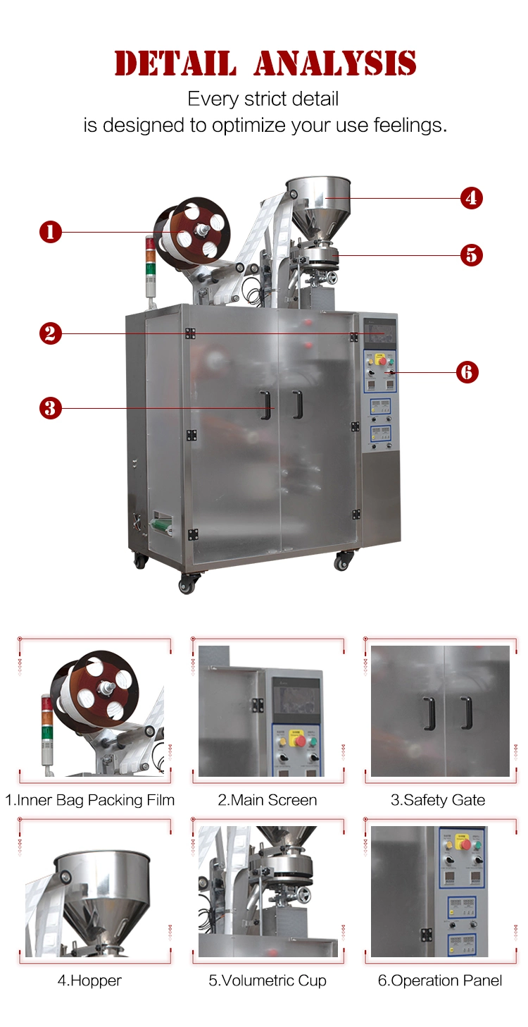 Automatic Coffee Sachet Packaging Machine Coffee Packaging Equipment
