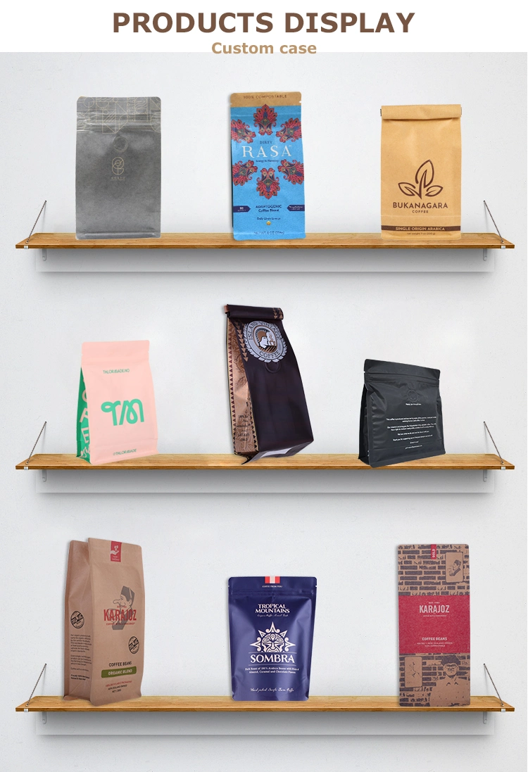 Compostable Kraft Paper Coffee Packaging Line Factory From China