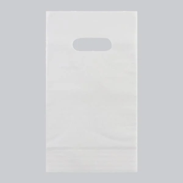 Biodegradable PLA Plastic Carryout Die-Cut Bags for Coffee/Juice Shop