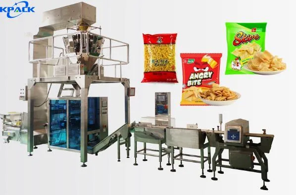 Manufacturer for Automatic Dried Banana Chips Vffs Pouch Packing Machinen