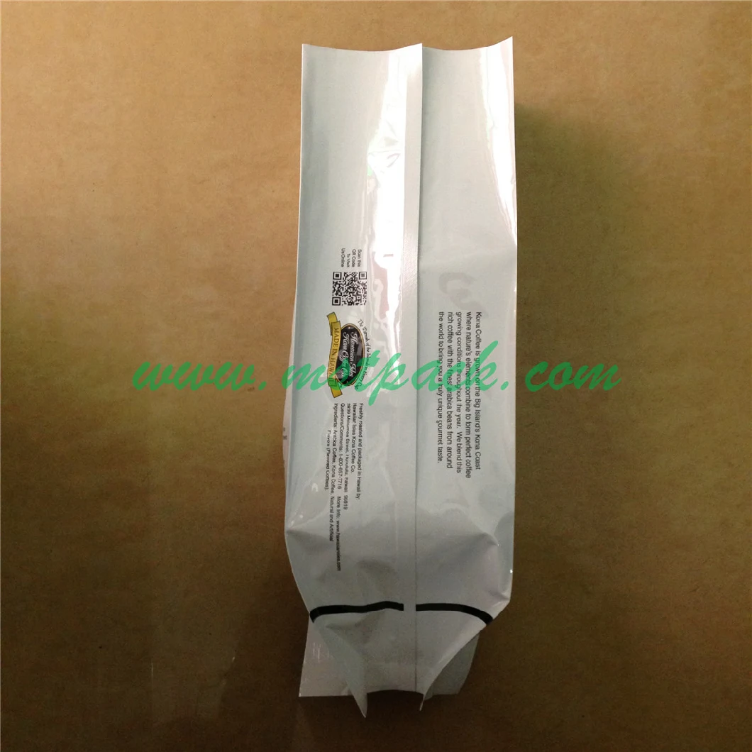 Plastic Coffee Pouch/Packaging Bag/Coffee Bag with Degassing Valve