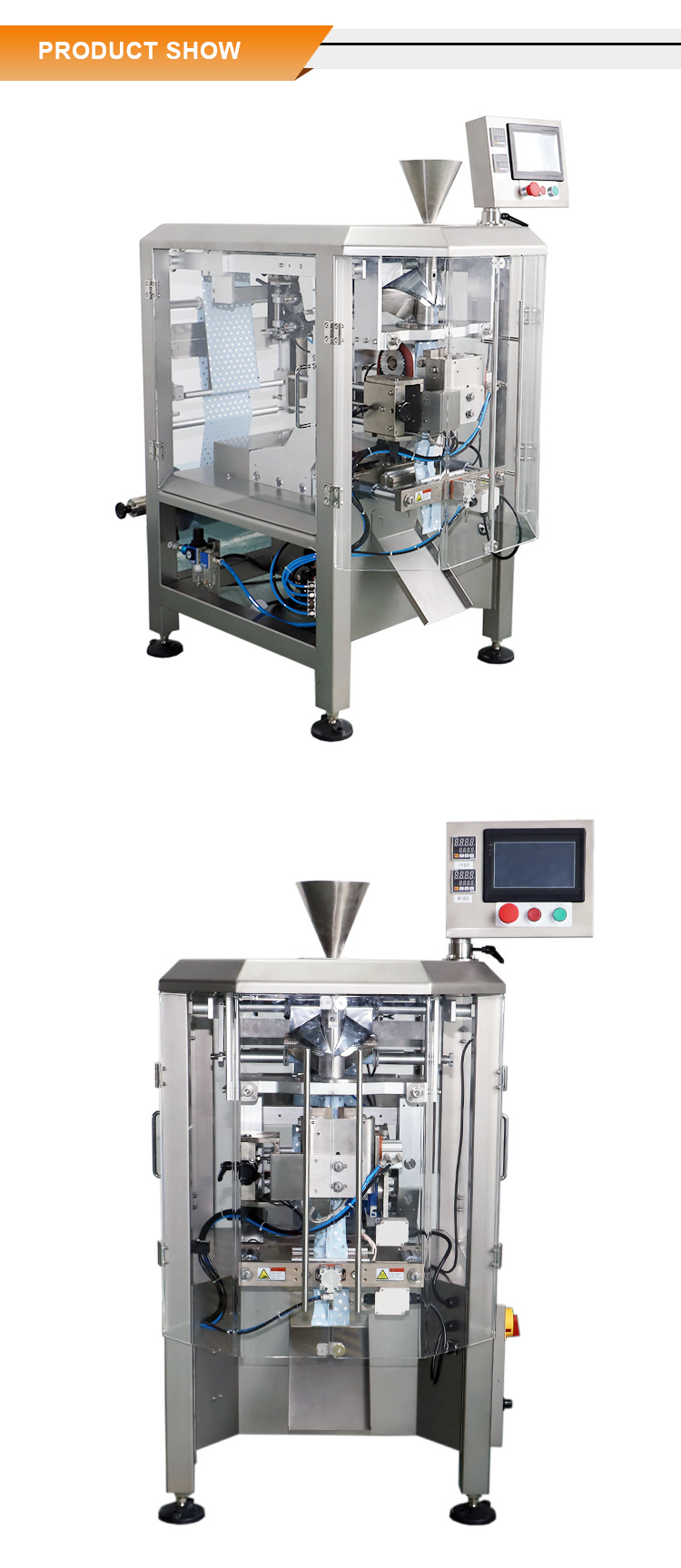 Automatic Vertical Small Dried Fruits Multihead Weigher Packing Machine, Packaging Machines for Dried Fruits