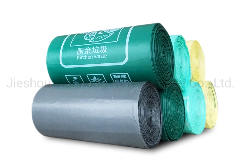 Biodegradable Trash Bags Compostable Garbage Bags Recyclable Rubbish Bags Starch Based Waste Bags