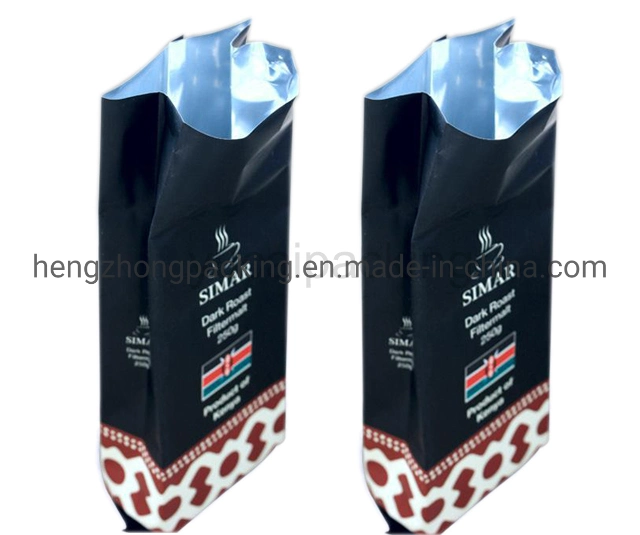 Side Gussets Packaging Coffee Tea Bag with High Quality