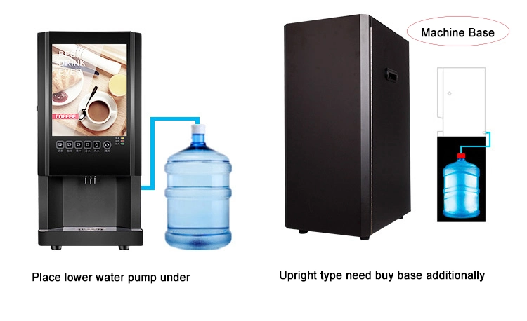 Self-Service Coin Coffee Machine/Commercial Coffee Machine /Freshly Coffee Vending Machine