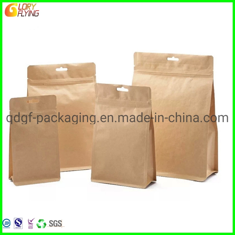 Coffee Food Packaging Paper Packaging Bag Food Bag with Zip Lock