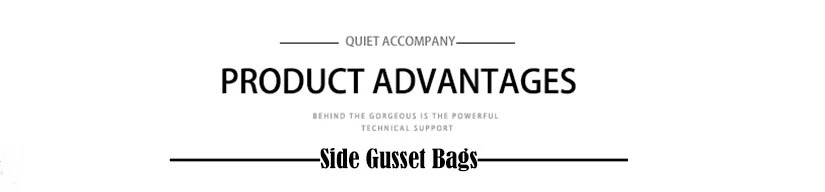 Custom Food Grade Sealable Side Gusset Coffee Bags with Valve