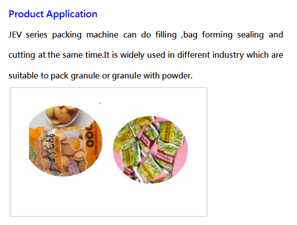 Vertical Automatic Food Packaging Equipment Granule Pouch for Salt/Seasame/Sugar/Seed/Grain/Coffee Beans