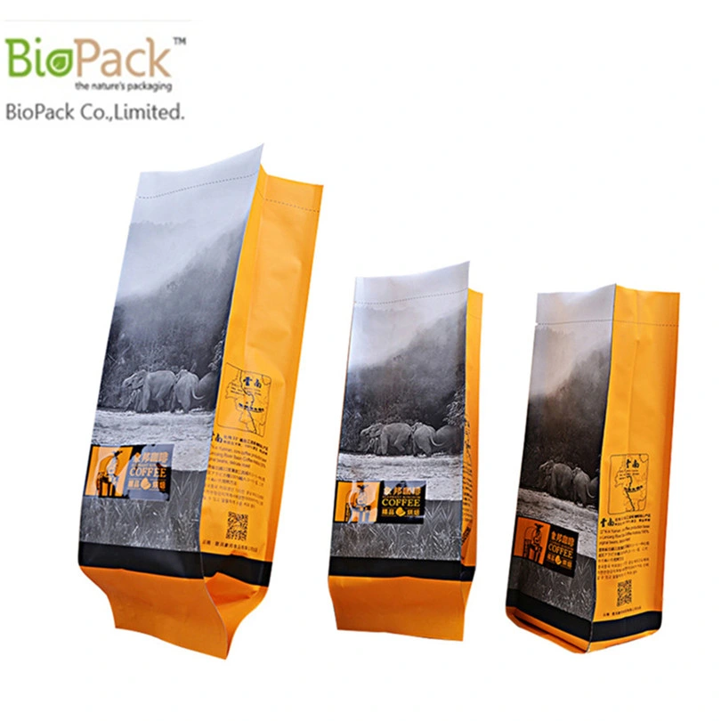 Side Gusset Custom Printed Drip Coffee Bean Packaging Bag