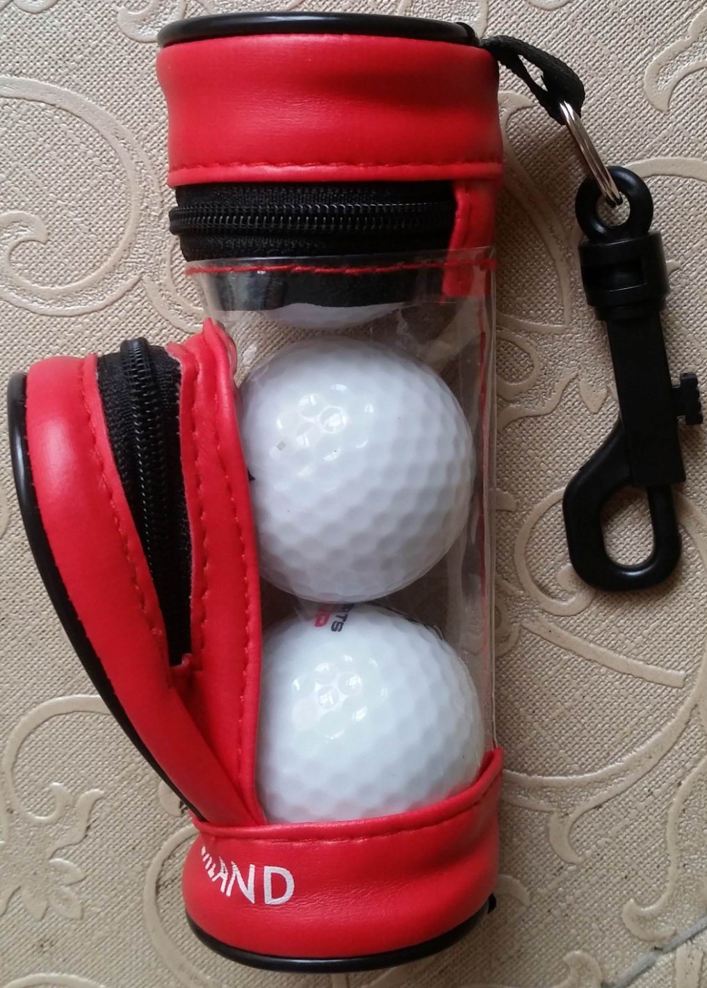 Wholesale High Quality Leather Packaging Bag for Golf Ball