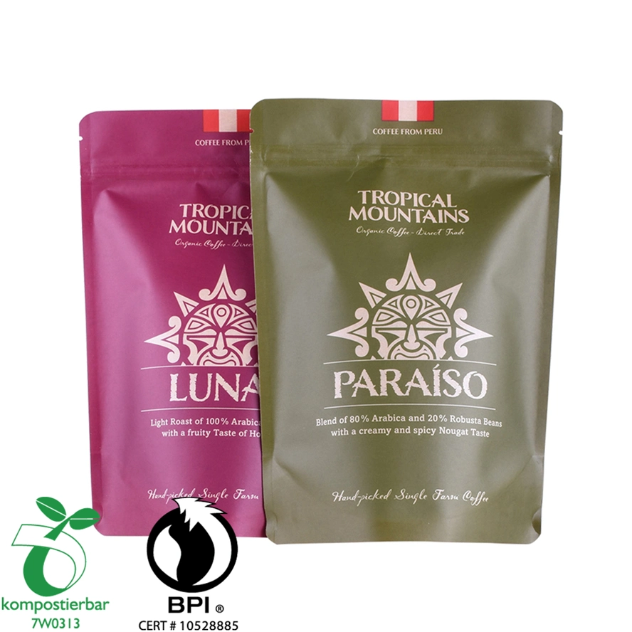 Food Grade Doypack Coffee Bag Indonesia Manufacturer China