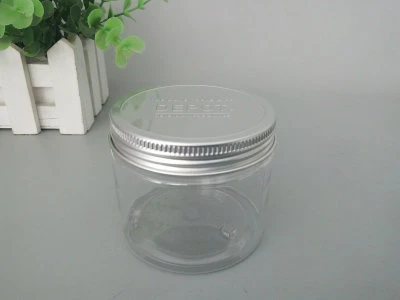 Pet Plastic Wide Mouth Jar for Coffee Bean Packaging (PPC-24)