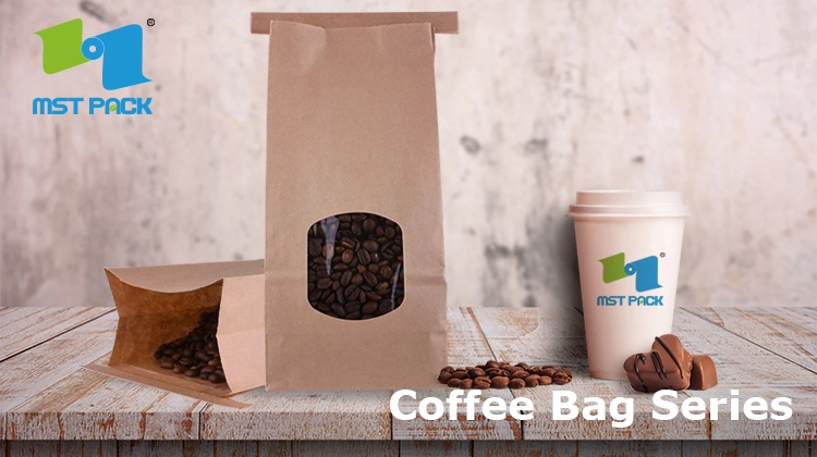 Custom Design Flexible Packaging Aluminum Foil Resealable Ziplock One Way Valve Coffee Packing Bags
