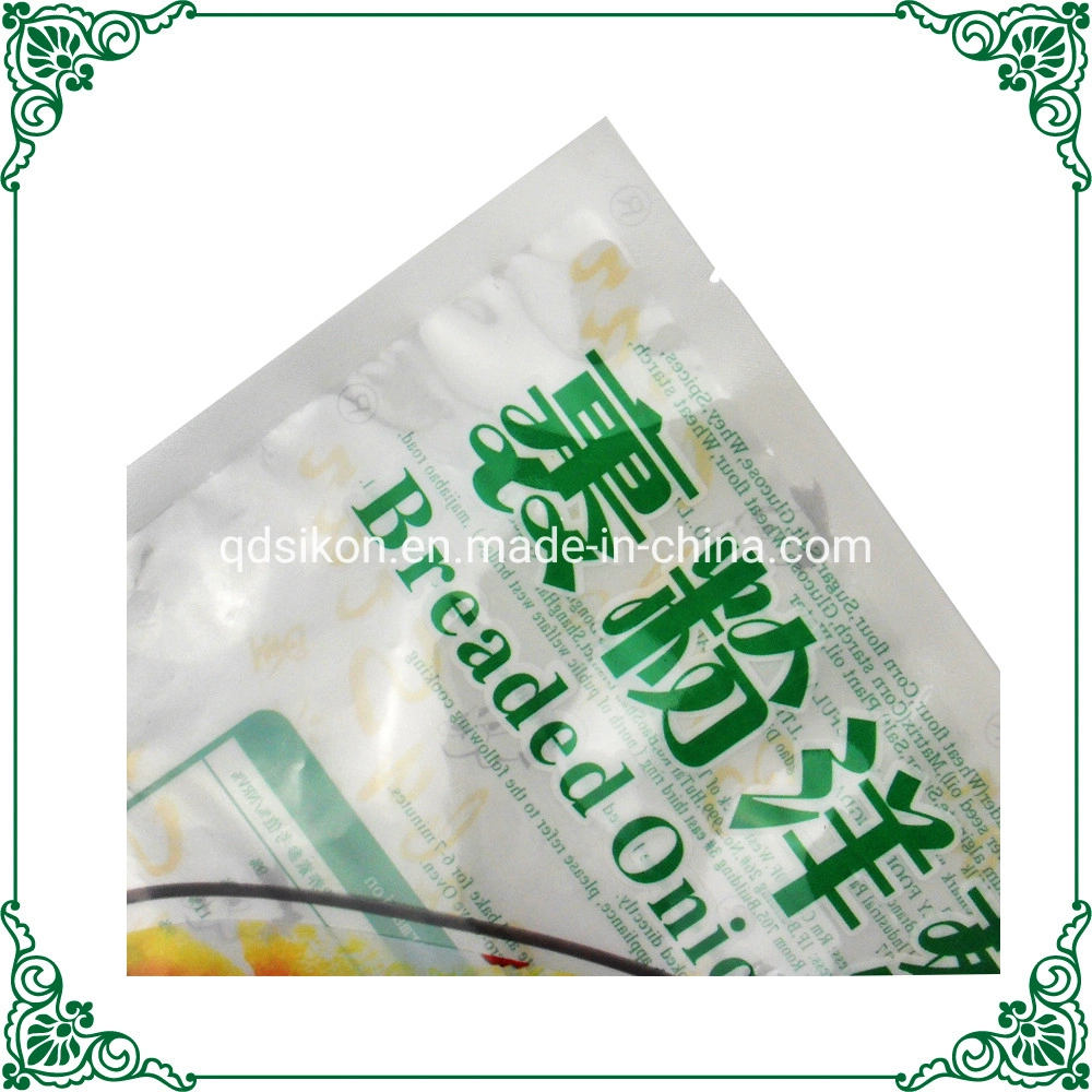 LDPE Plastic Packaging Bag Three Side Seal Food Packaging Bag