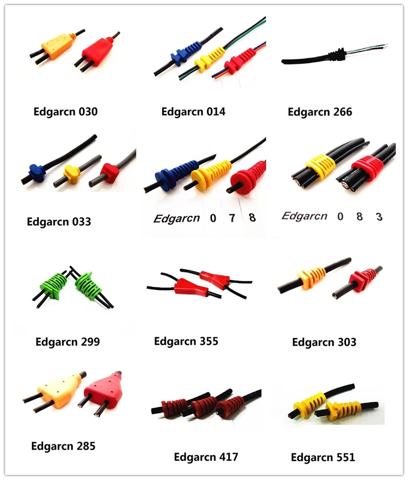 Custom Automotive Cable Assembly with Strain Relief Over-Molding Cable