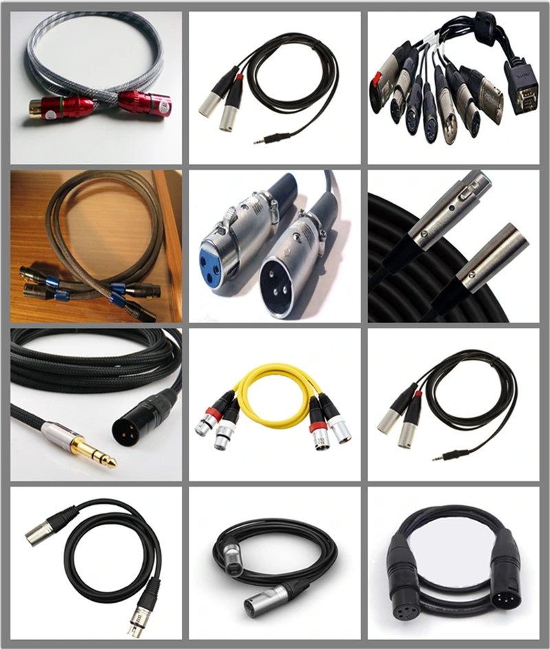 OEM / ODM / Custiomized XLR Cable Assembly