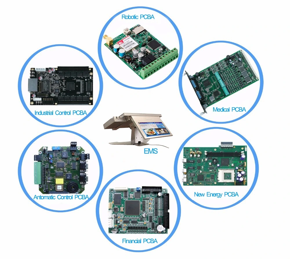 PCBA for RoHS Lead Free Fr4 6 Layer PCB PCBA SMT