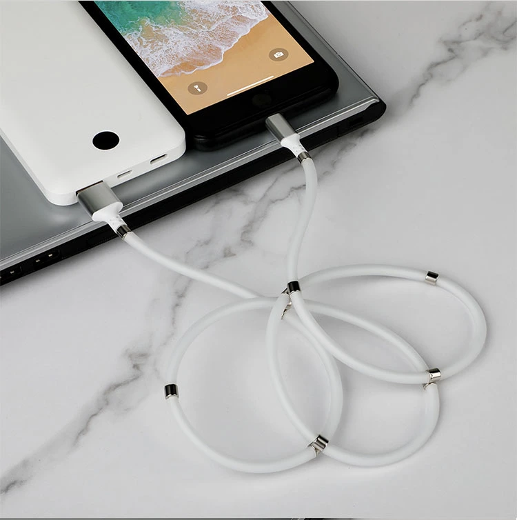 Wholesale Tongyinhai Mobile Phone Magnet Fast Charging Storage Portable Data Cable 3 in 1 Magnetic USB Cable