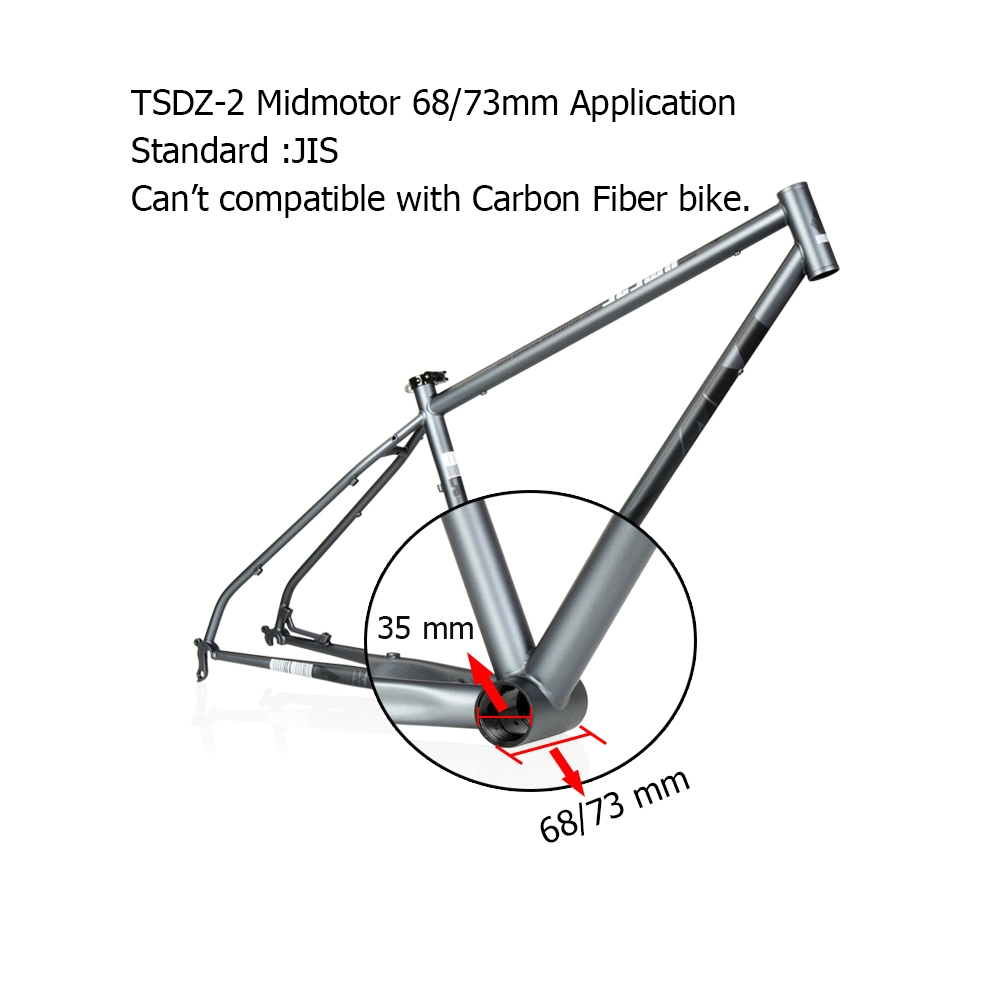 Tongsheng 250W E Bike Conversion Kit with Light Cable