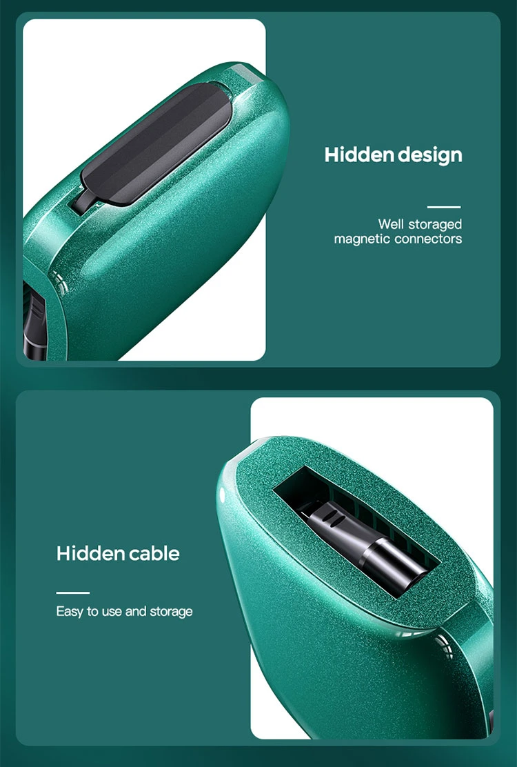 Tongyinhai Magnetic Head Storage Case Pocket Charger Design One Side Pull Retractable Magnetic Charger USB Cable