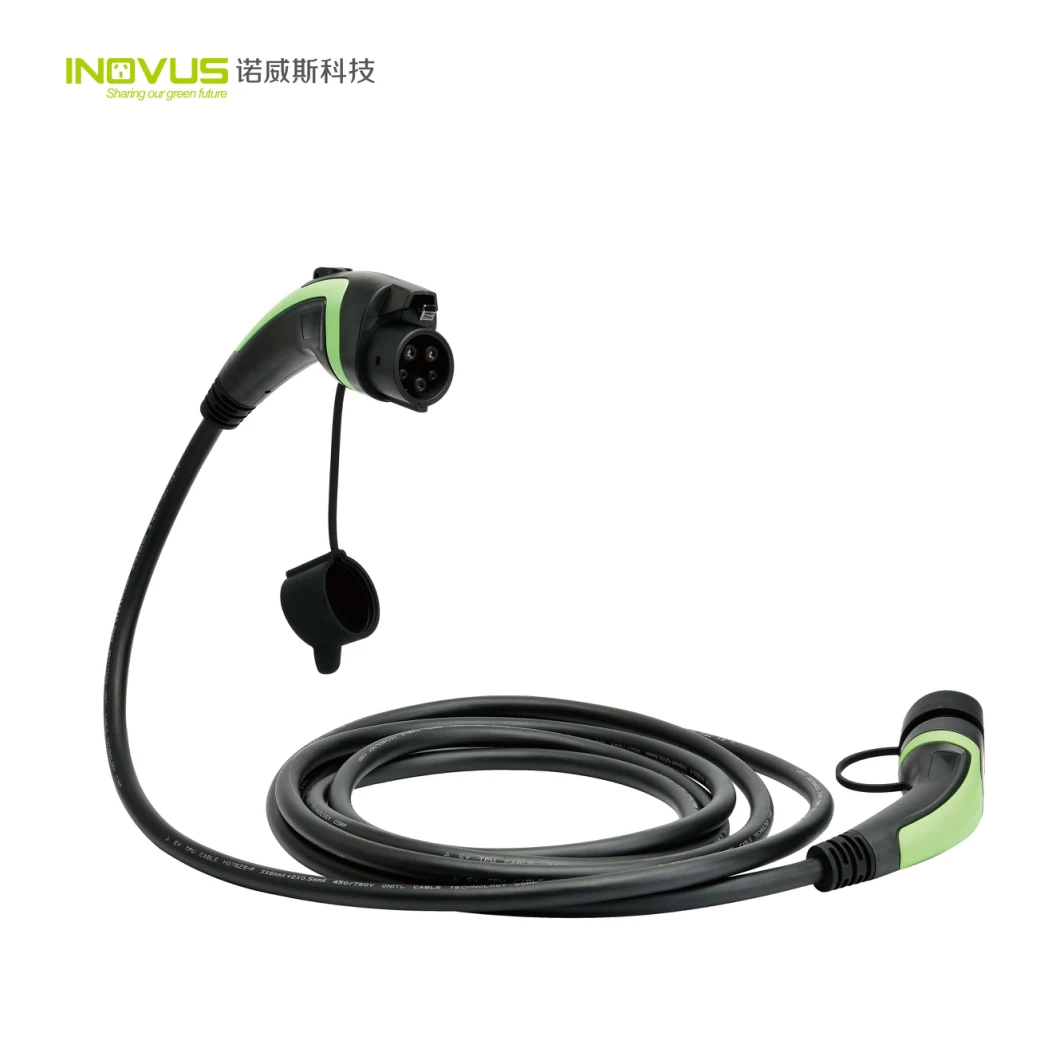 16A 1phase Type2 to Type2 EV Charging Cable Portable Car Charging Cable