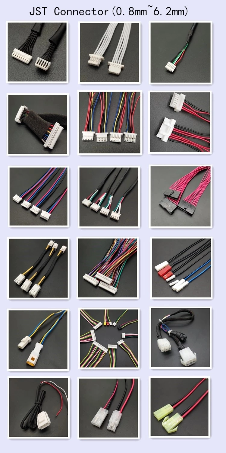 11 Pin 12 Pin Jst Connector Wiring Loom 24 AWG Flat Cable Harness Jst Phr-3