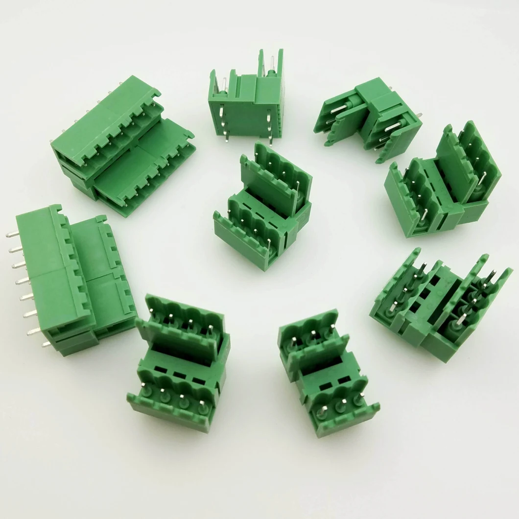 Pitch 5.0mm Double Clamp Strip Terminals PCB Connector Terminal Block