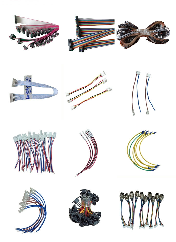 OEM Supplier Customized Auto Flat Ribbon Electronic Wire Harness Cable Assembly