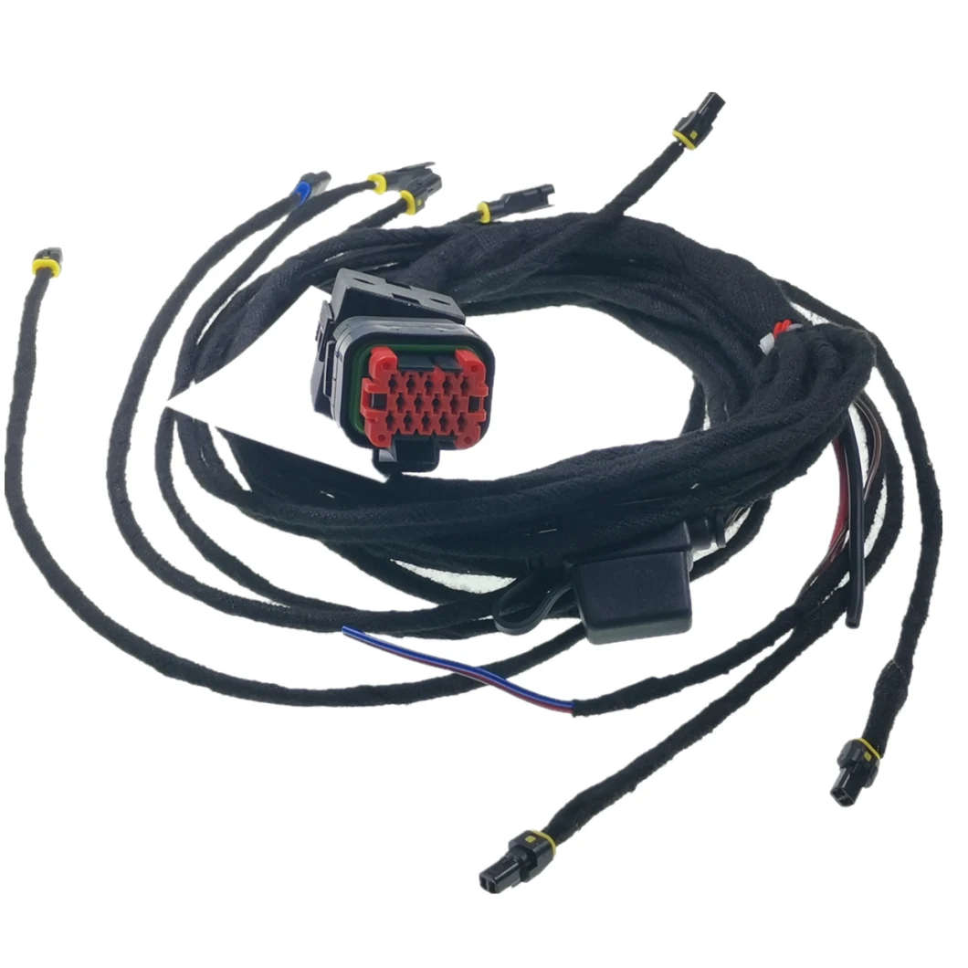 Automotive Electrical Car Audio Wire Harness Video Cable Assembly