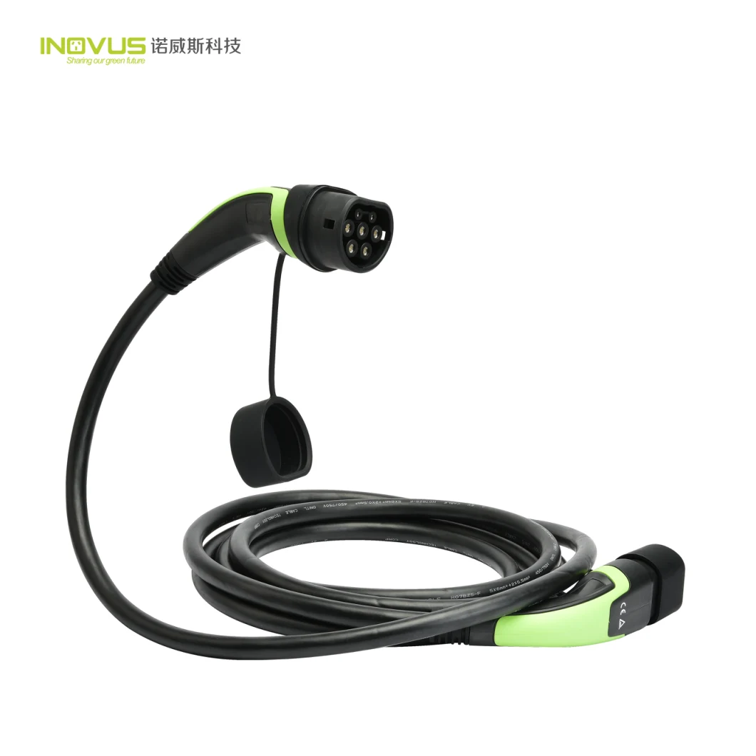 16A 1phase Type2 to Type2 EV Charging Cable Portable Car Charging Cable