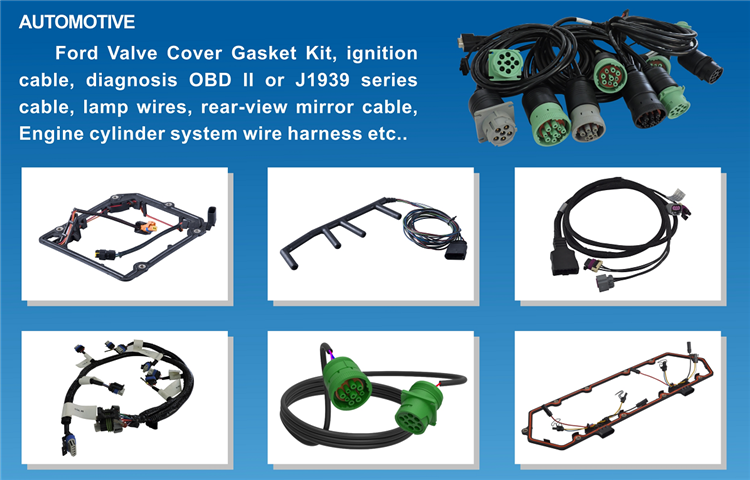 Custom Cable Assemblies Electrical Cable Manufacturer with IATF 16949 in China