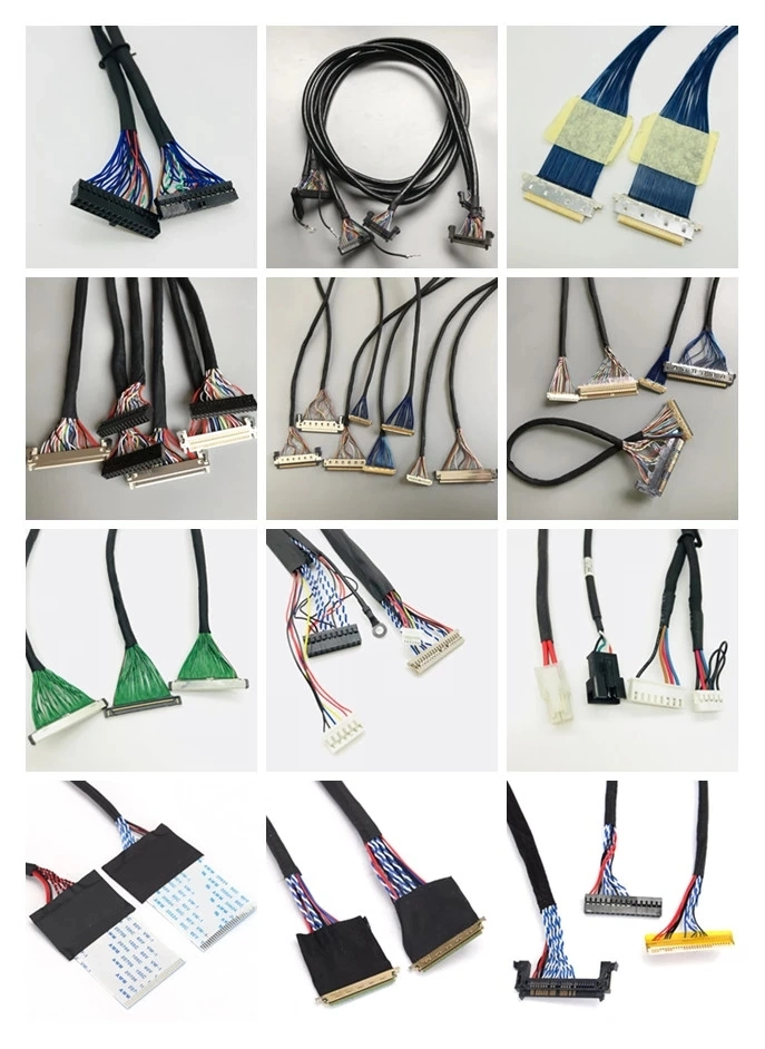 Electrical Wire Cable Assembly /Electronic Lvds Cable Wire Harness