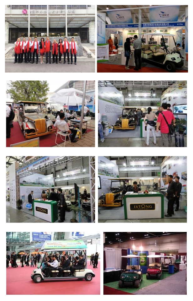 High Quality Electric Passenger Cart 6 Seats Electric Golf Cart Golf Car with Ce Certificate