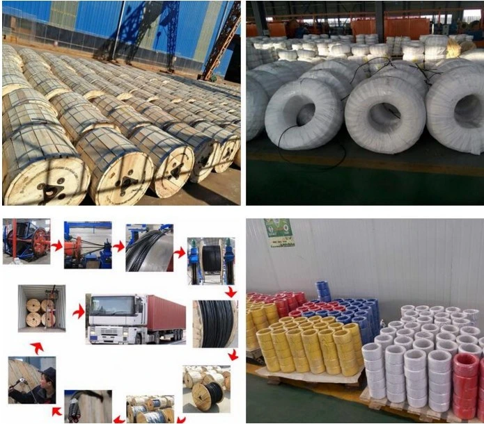 Rubber Insulated Flat Wire Power Cable for Crane and Gentry Machine