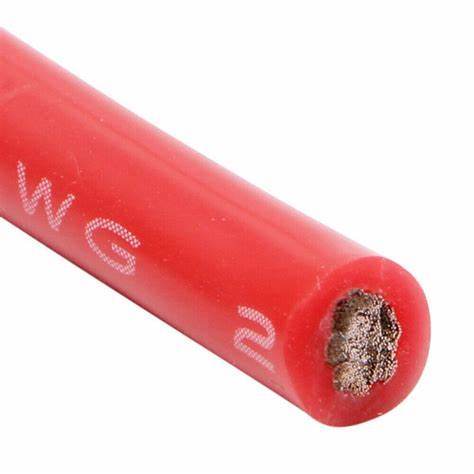 Silicone Cable 8AWG Fire Proof Spade Terminal Silicone Battery and Lighting Cable