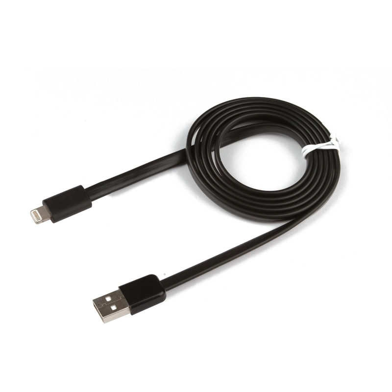 Mfi Certified Flat USB 8 Pin C48 Lightning Cable/Power & Sync PVC Cable for Apple Devices