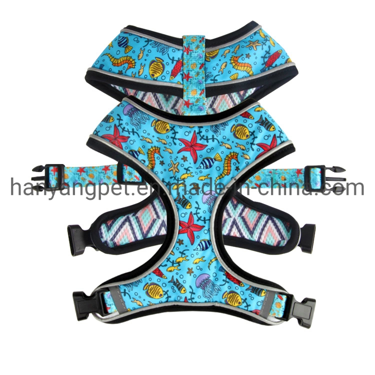 Ins Hot-Sale Dog Harness OEM Manufacturer Dog Reversible Harness with Personal Desisgns and Labels